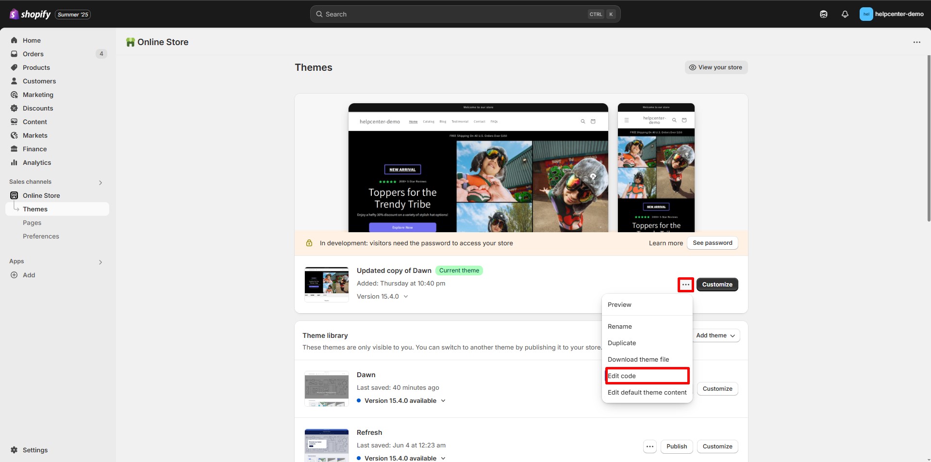 replace-default-product-page-edit-code