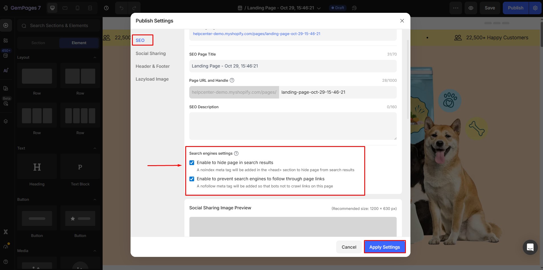 enable-no-index-no-follow