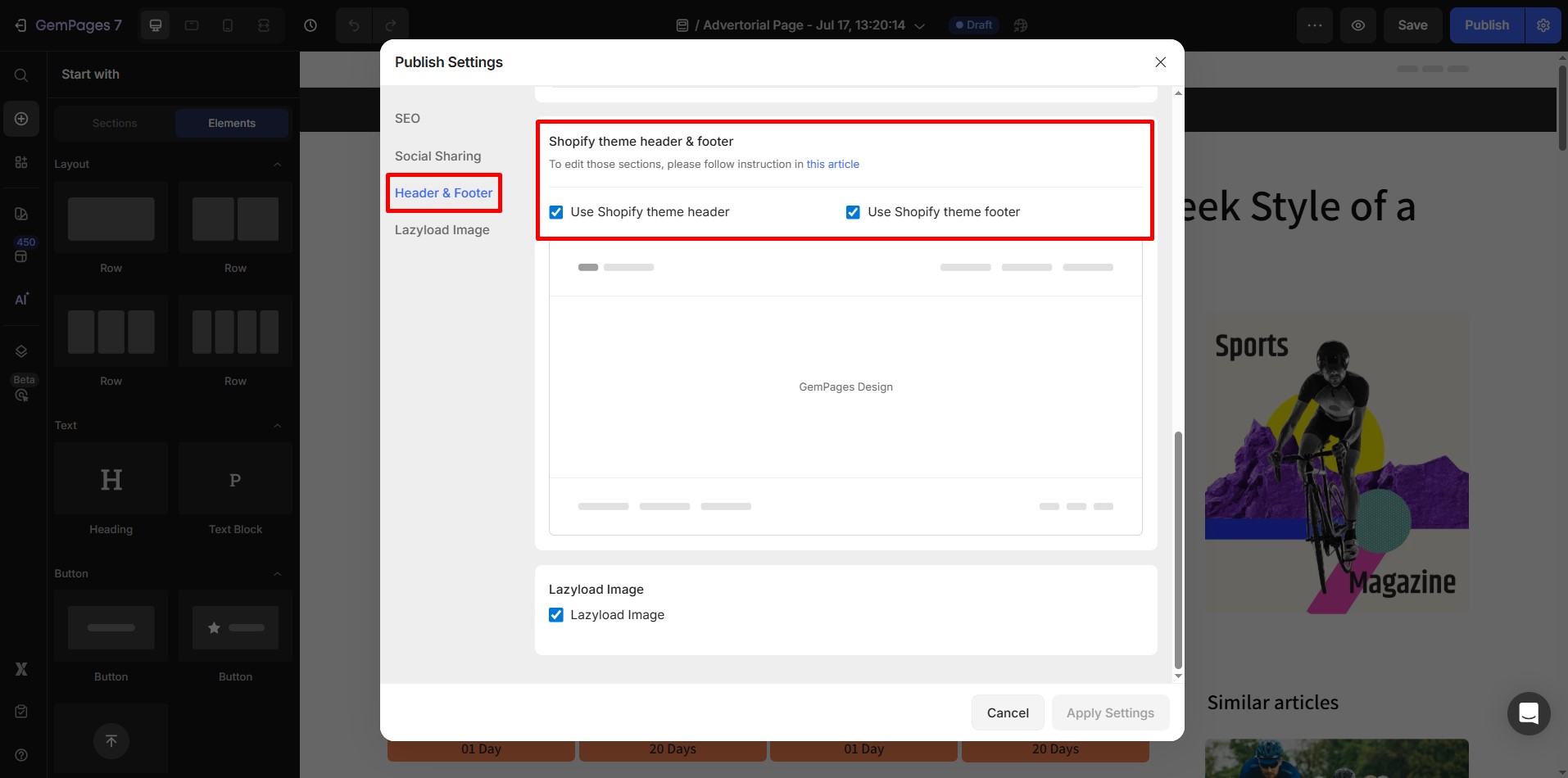 publish-setting-header-footer