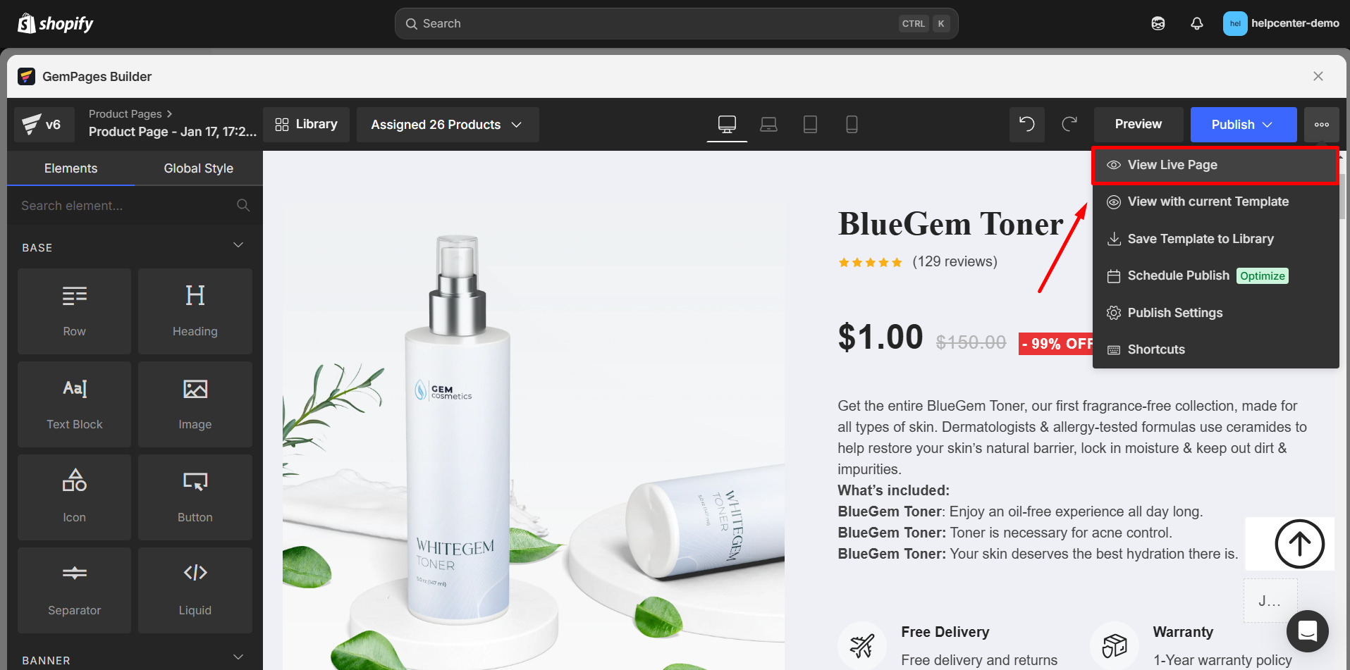 link-page-to-shopify-menu-1