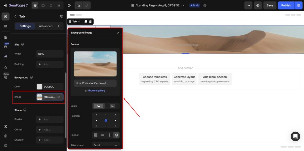 Tab Element - Help Center
