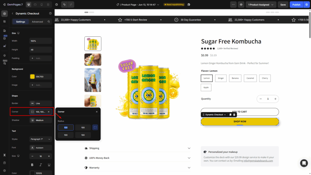 Dynamic Checkout Button Element - Help Center
