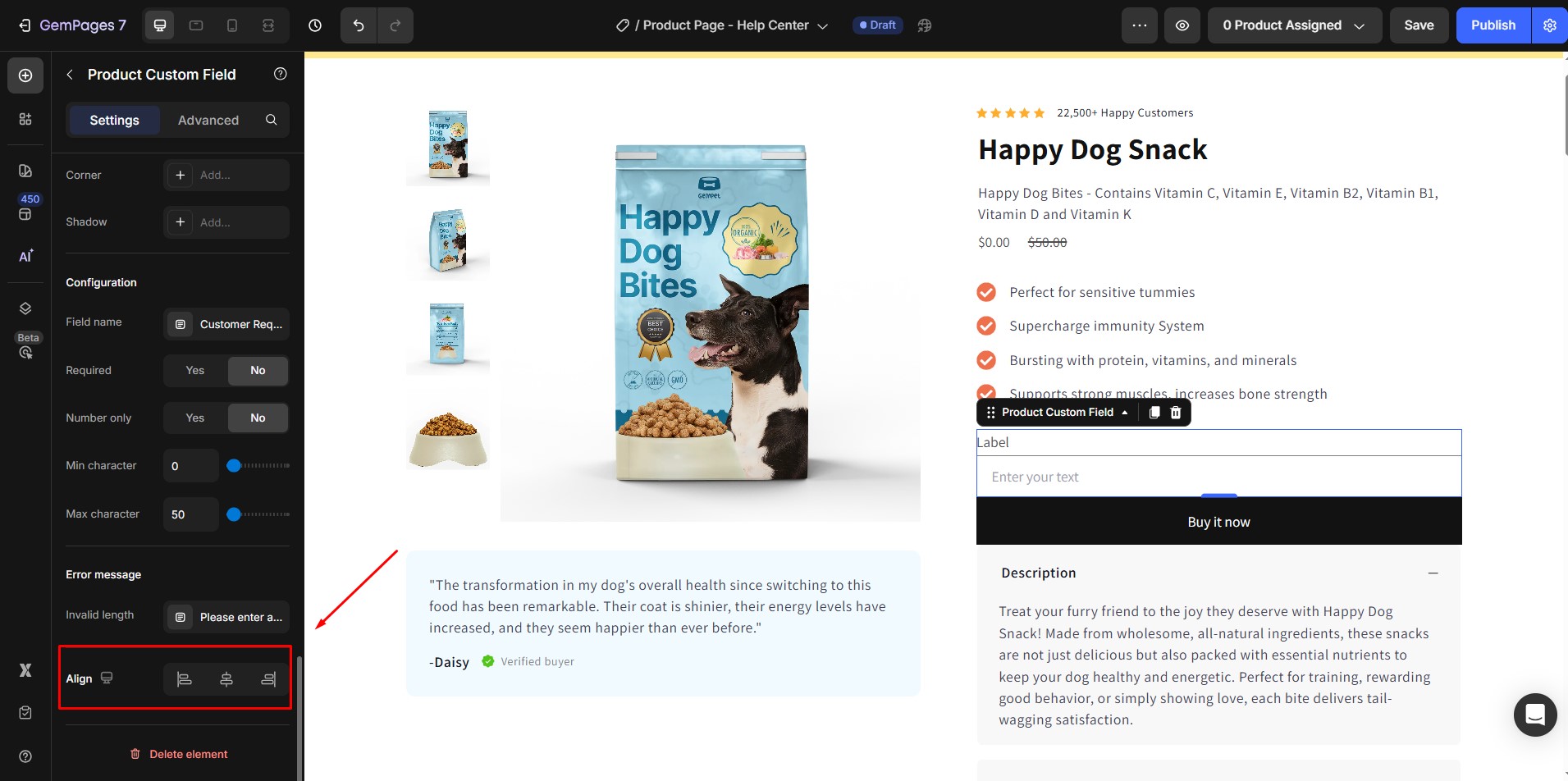 product-custom-field-align
