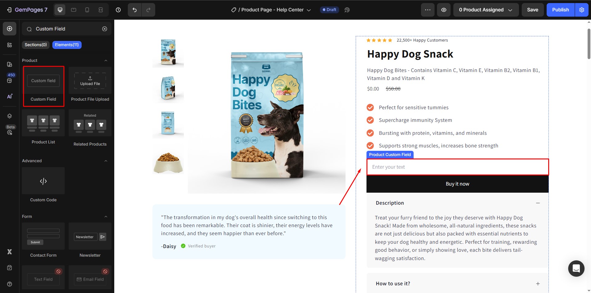 product-custom-field-drag-drop