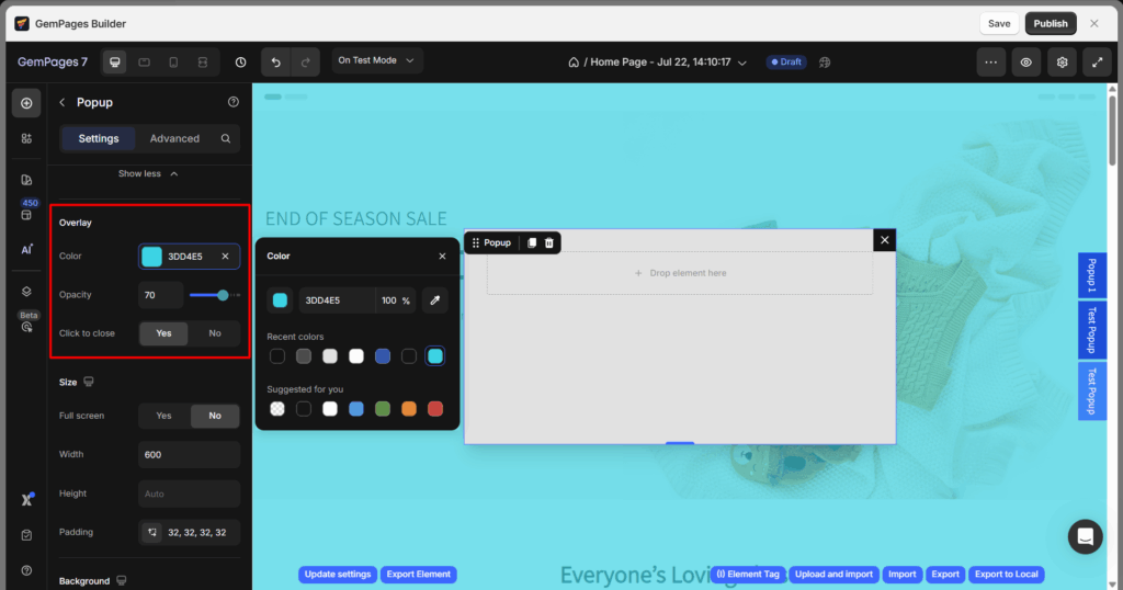 Popup Element - Help Center