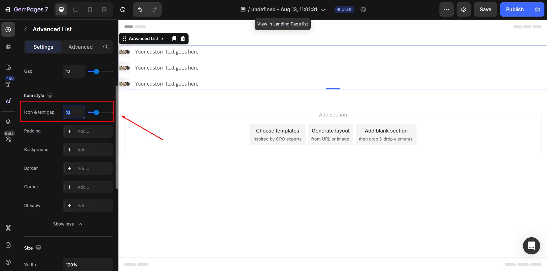 advanced-list-icon-text-gap