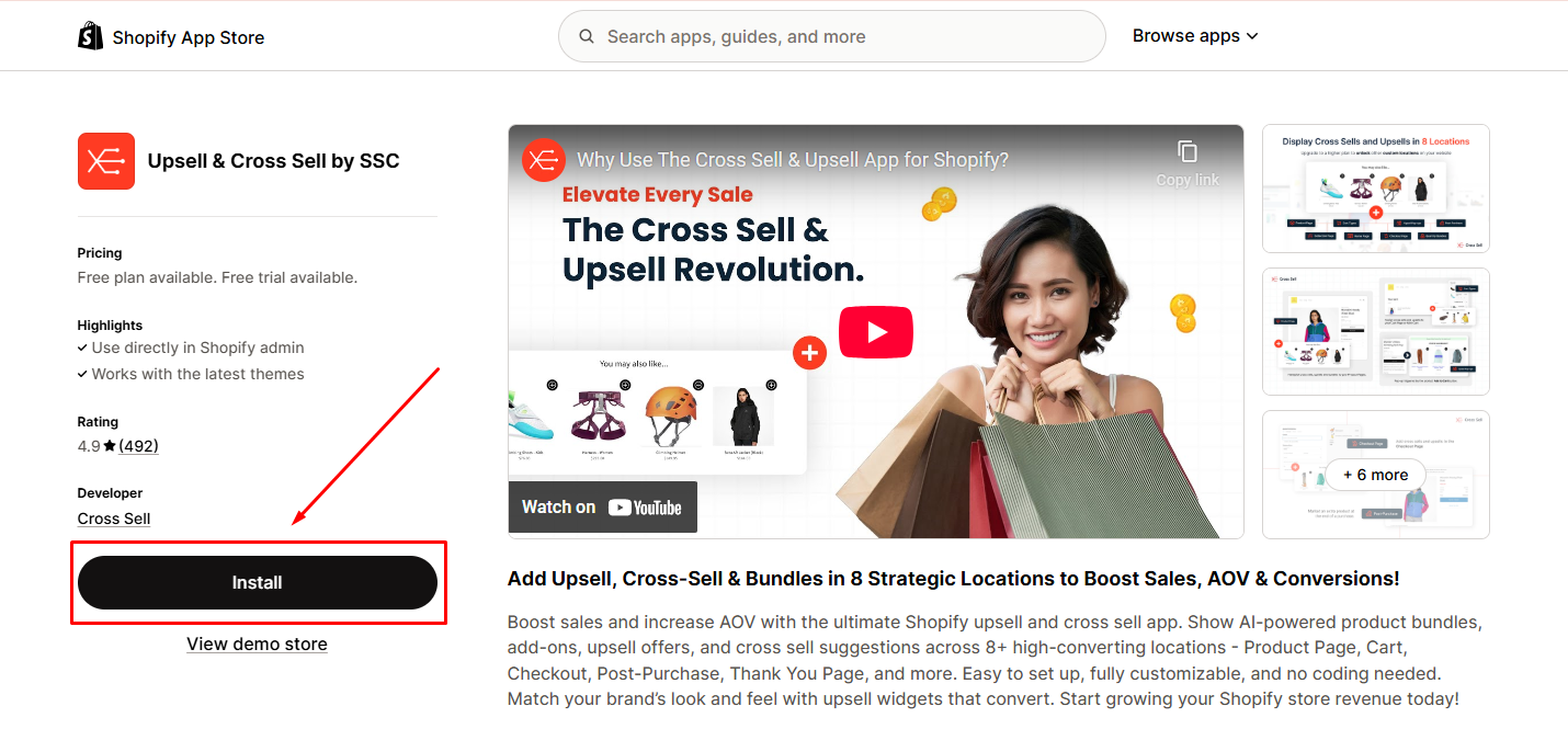 install-upsell-and-cross-sell-by-ssc