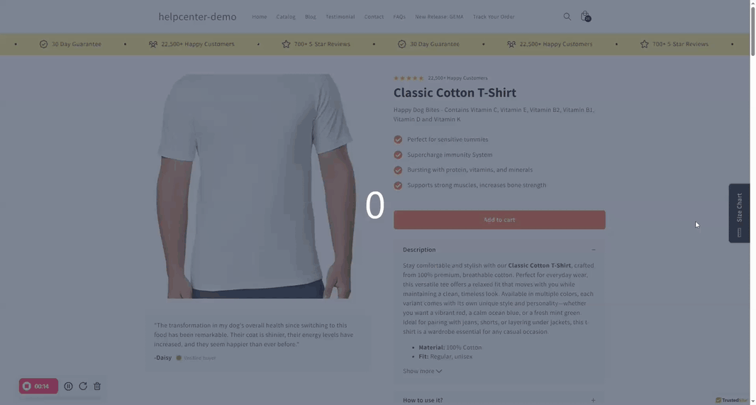 Check the result of adding CSC to your page