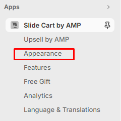 add slide cart with gempages step 1