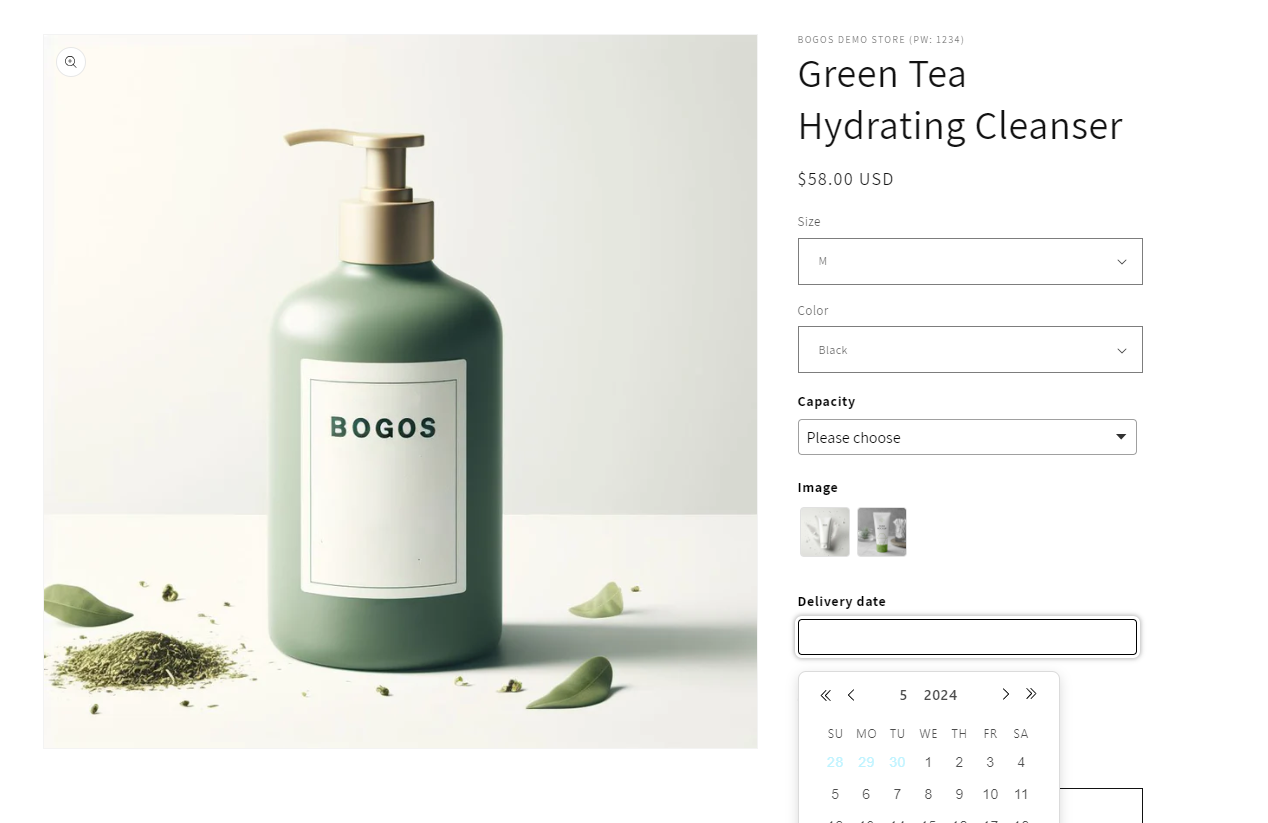 after using king product options