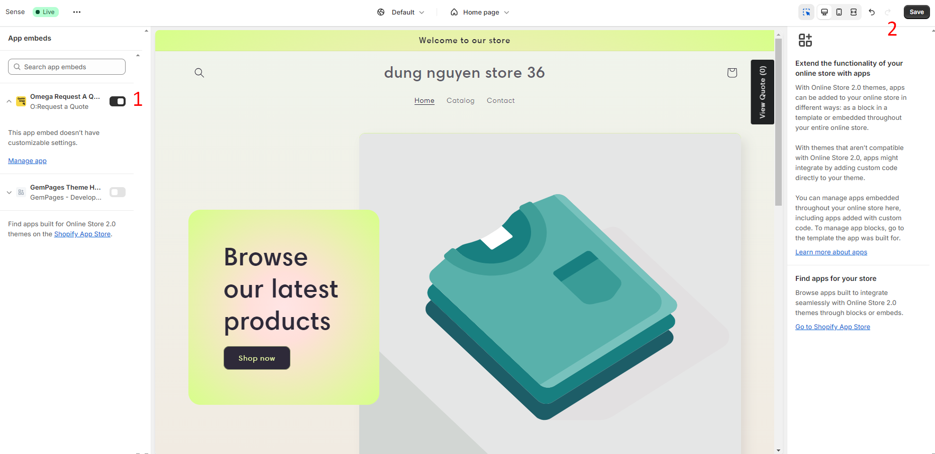 install O:Request a quote and hide price 