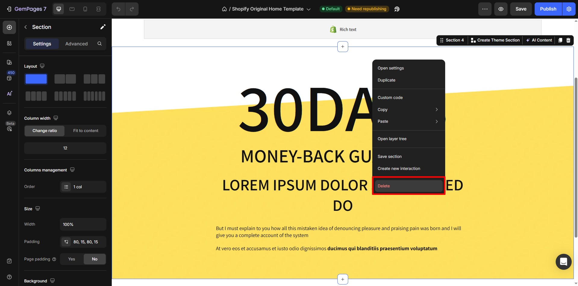 edit-shopify-original-delete-gempages-section