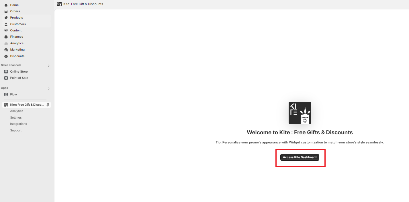 access-kite-dashboard