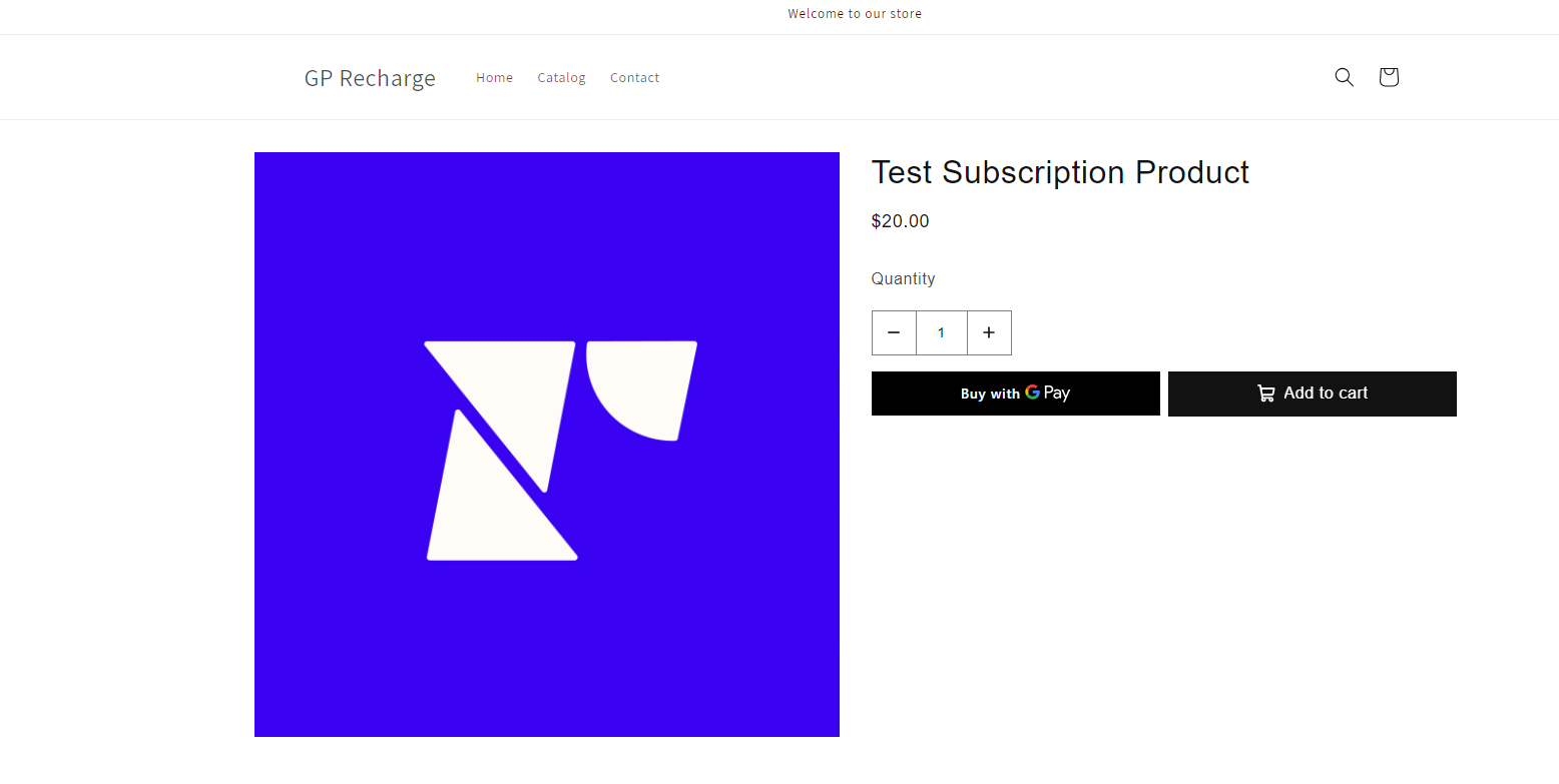 Recharge subscriptions before