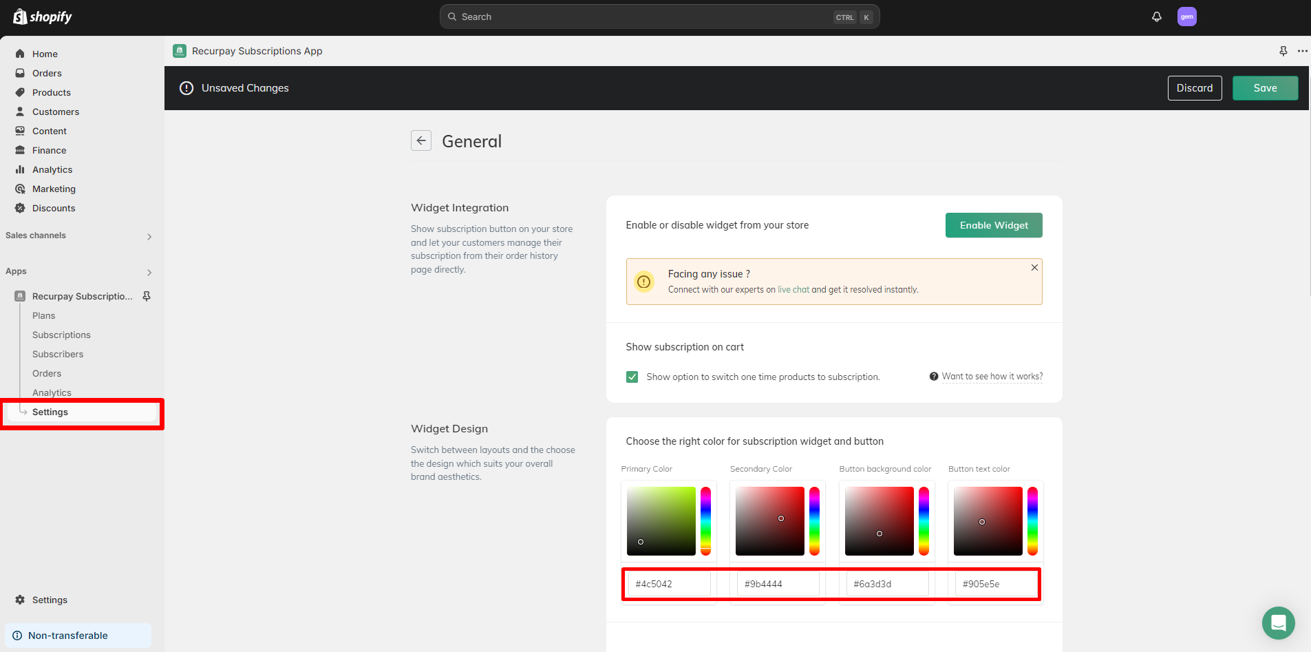 widget-customization