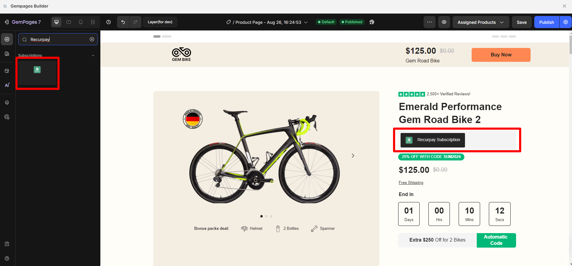 add-recurpay-subscription