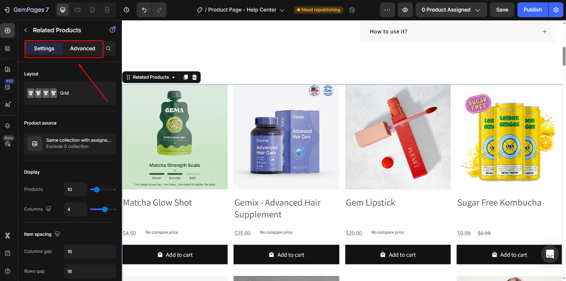 related-products-setting