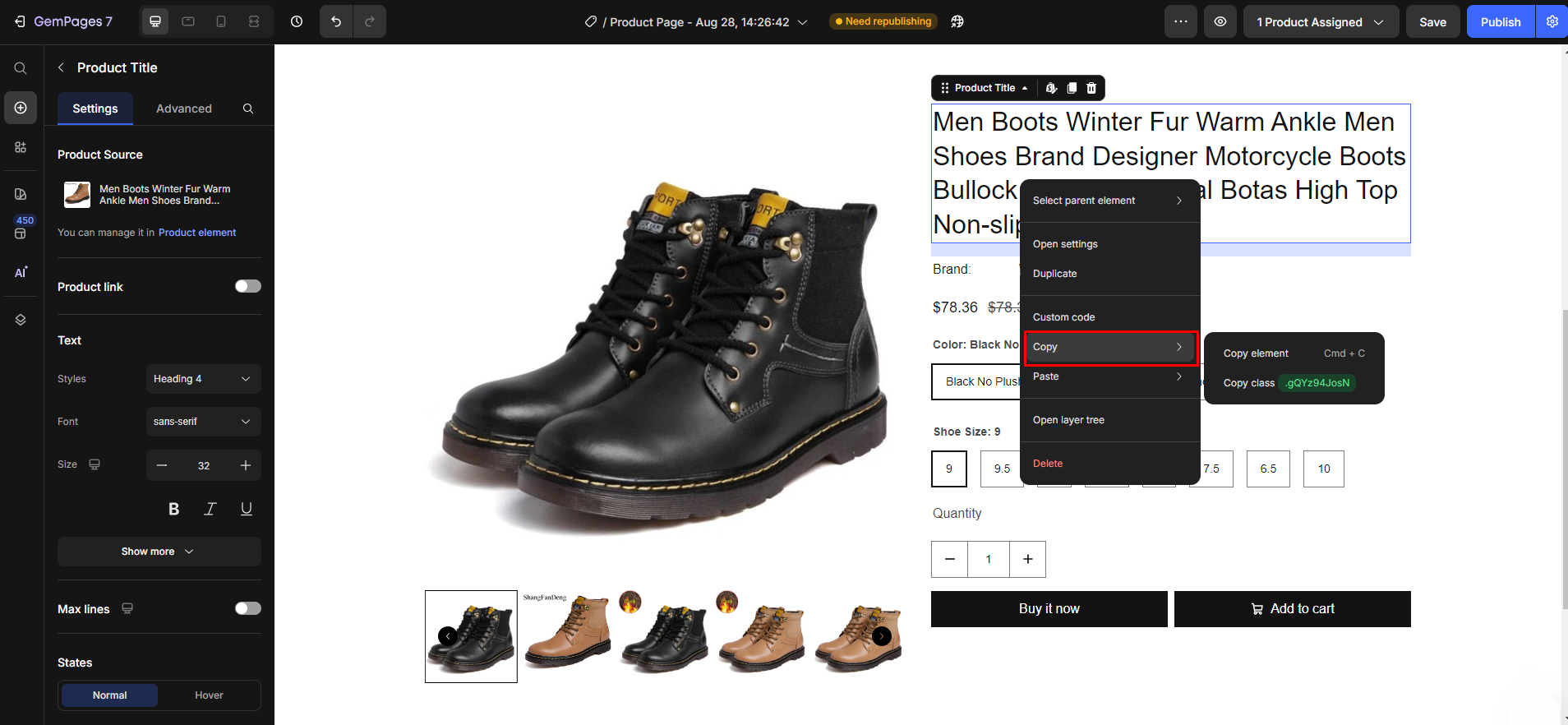 Copy & Paste Section/Element - Help Center
