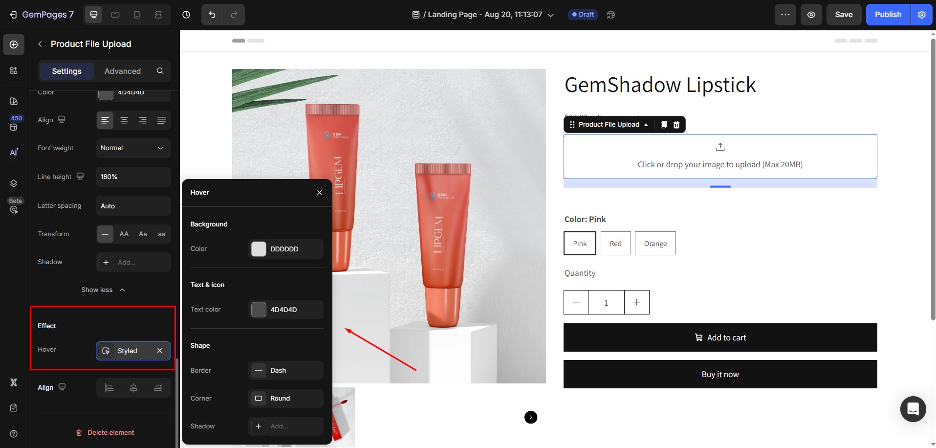 product-file-upload-effect