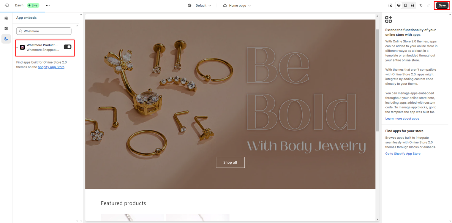 embed-whatmore-Shoppable-video-reels-app