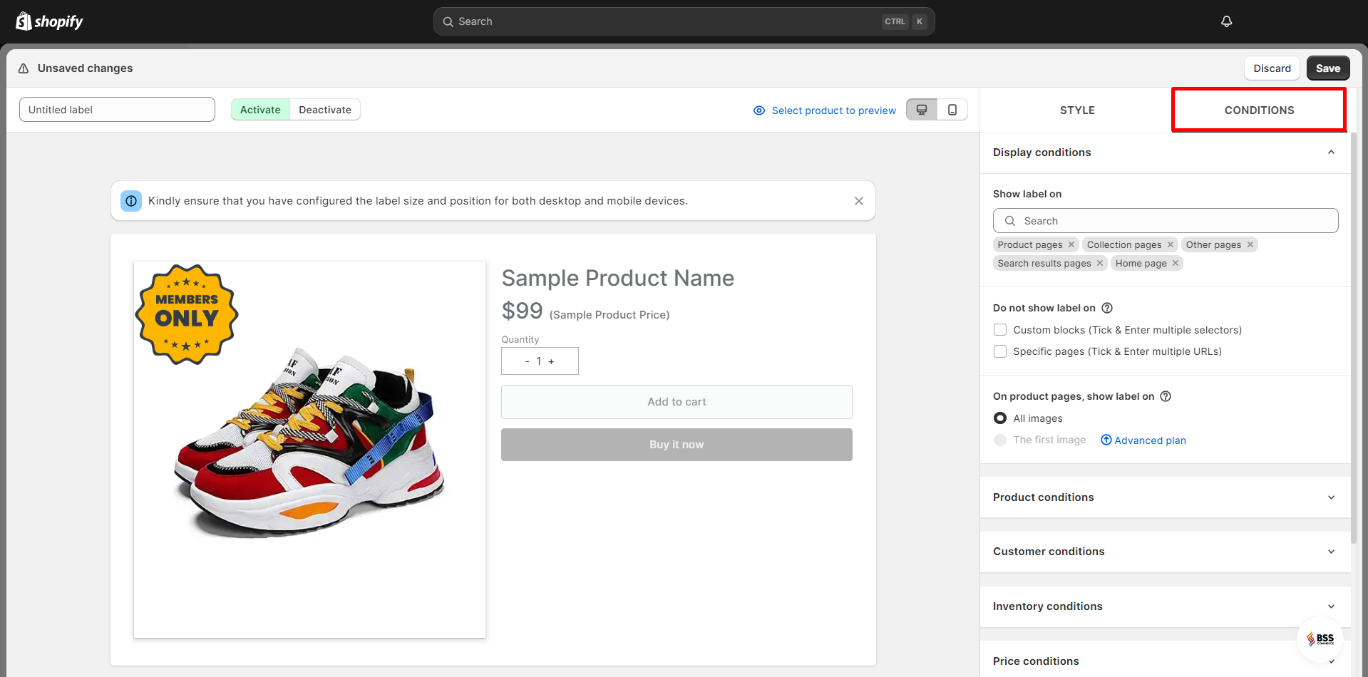 product-label-condition