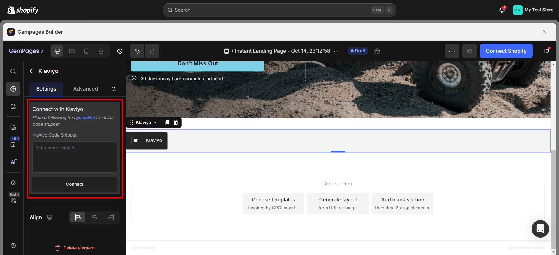 add-klaviyo-instant-landing-page-3
