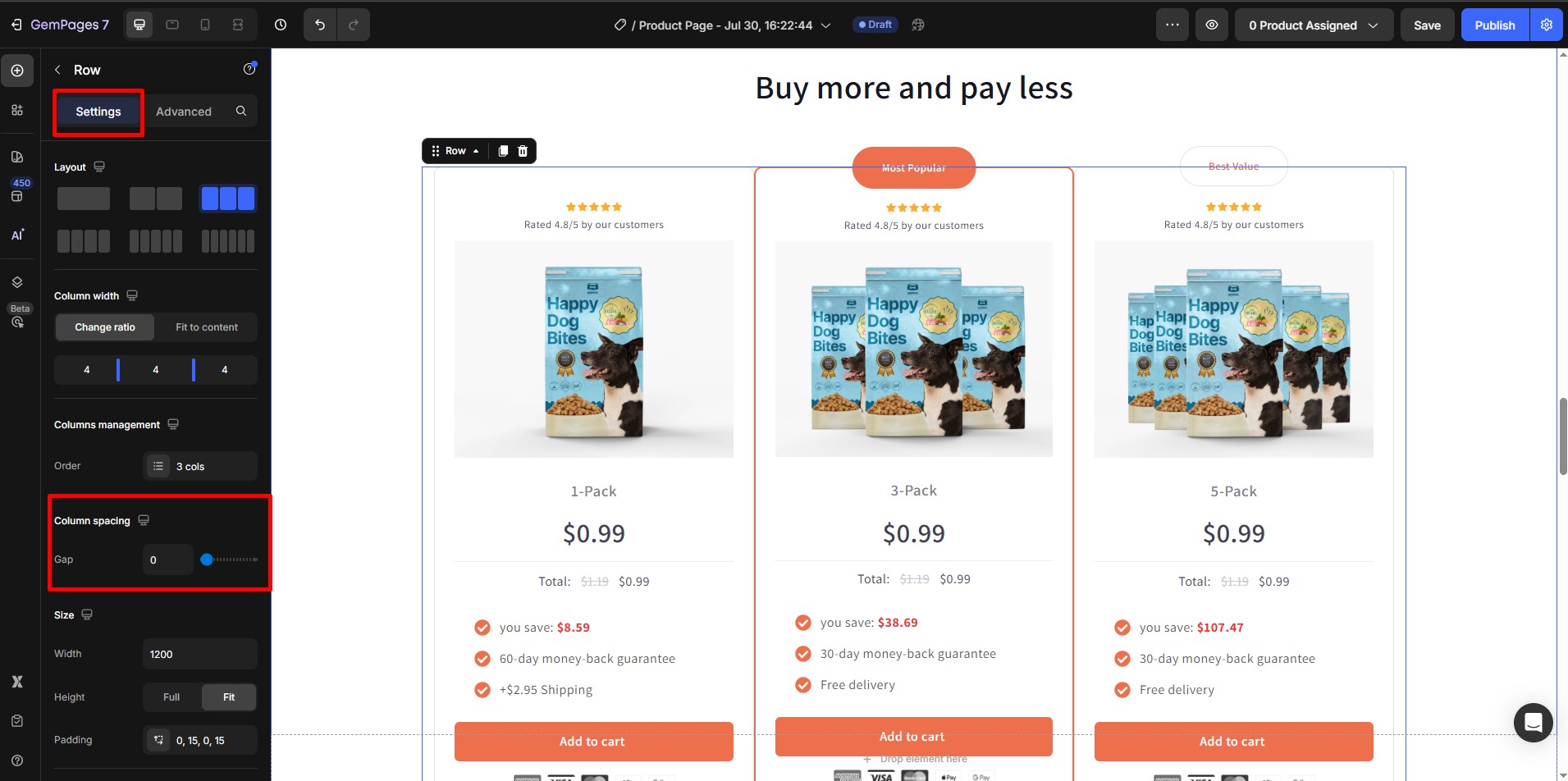 change-gap-column-spacing