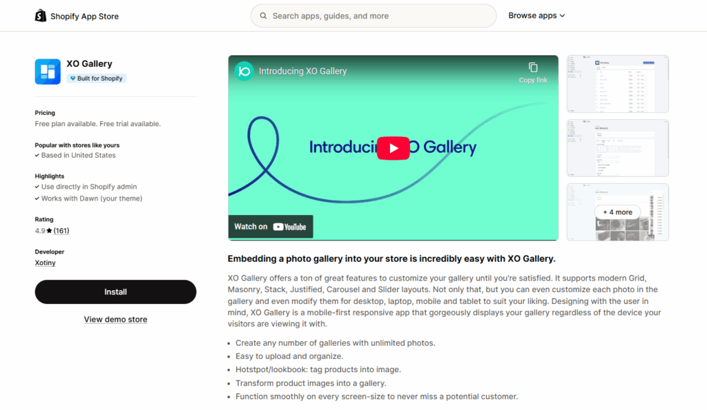 How to Design an Image Gallery with GemPages? - Help Center