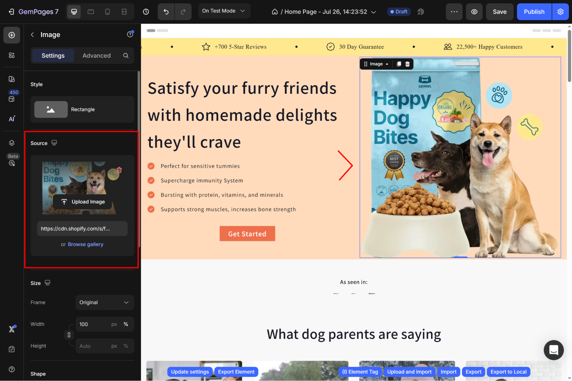 ヒーローバナー要素を使用してヒーローセクションをデザインする