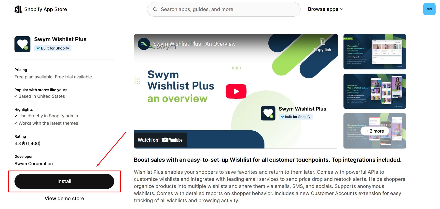 wishlist-plus-install