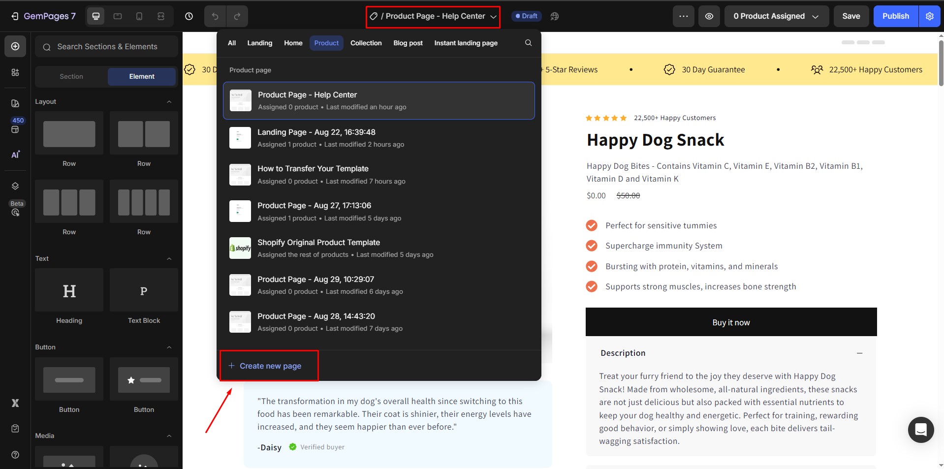 create-collection-page-create-new-page-editor