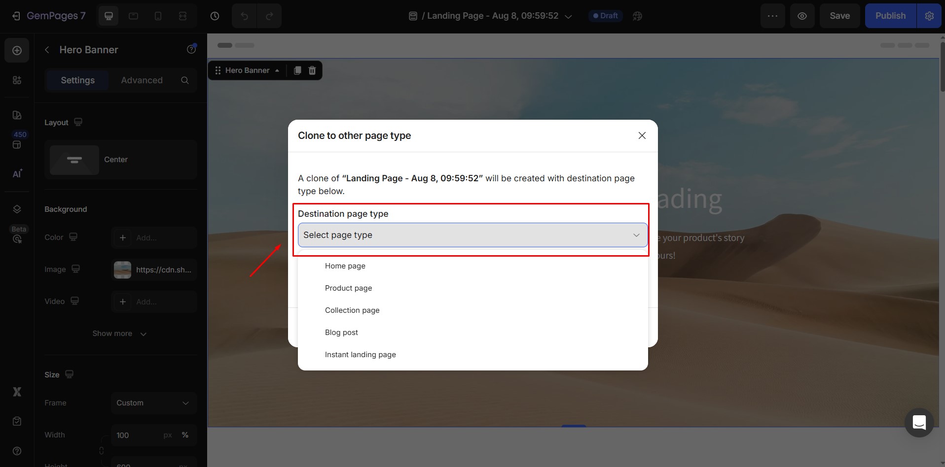 change-page-type-choose-type