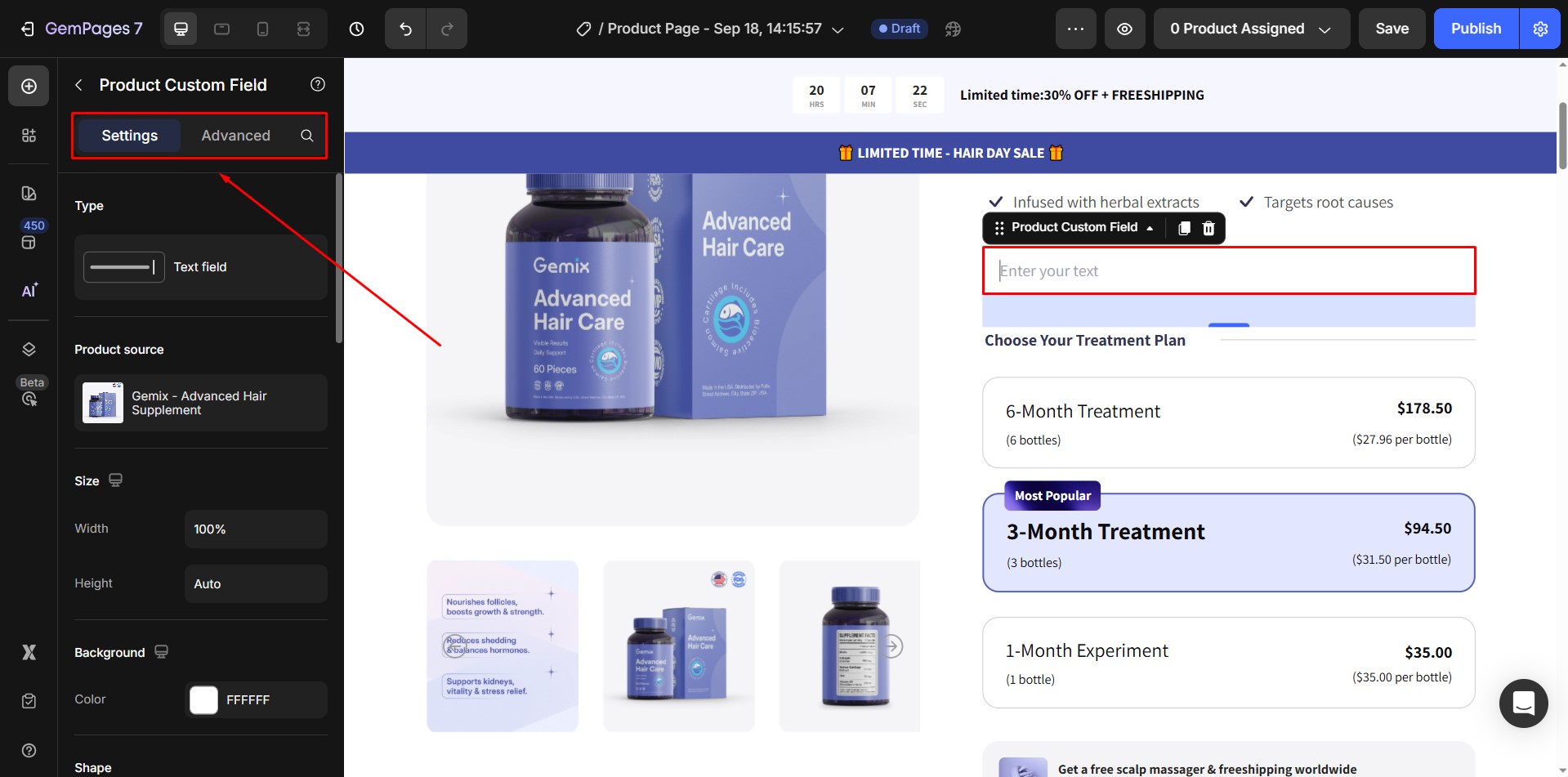 personalized-product-page-custom-field-customize