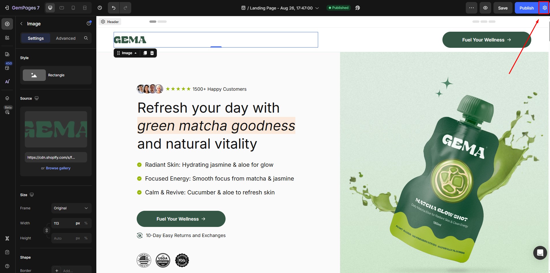 make-page-live-page-setting