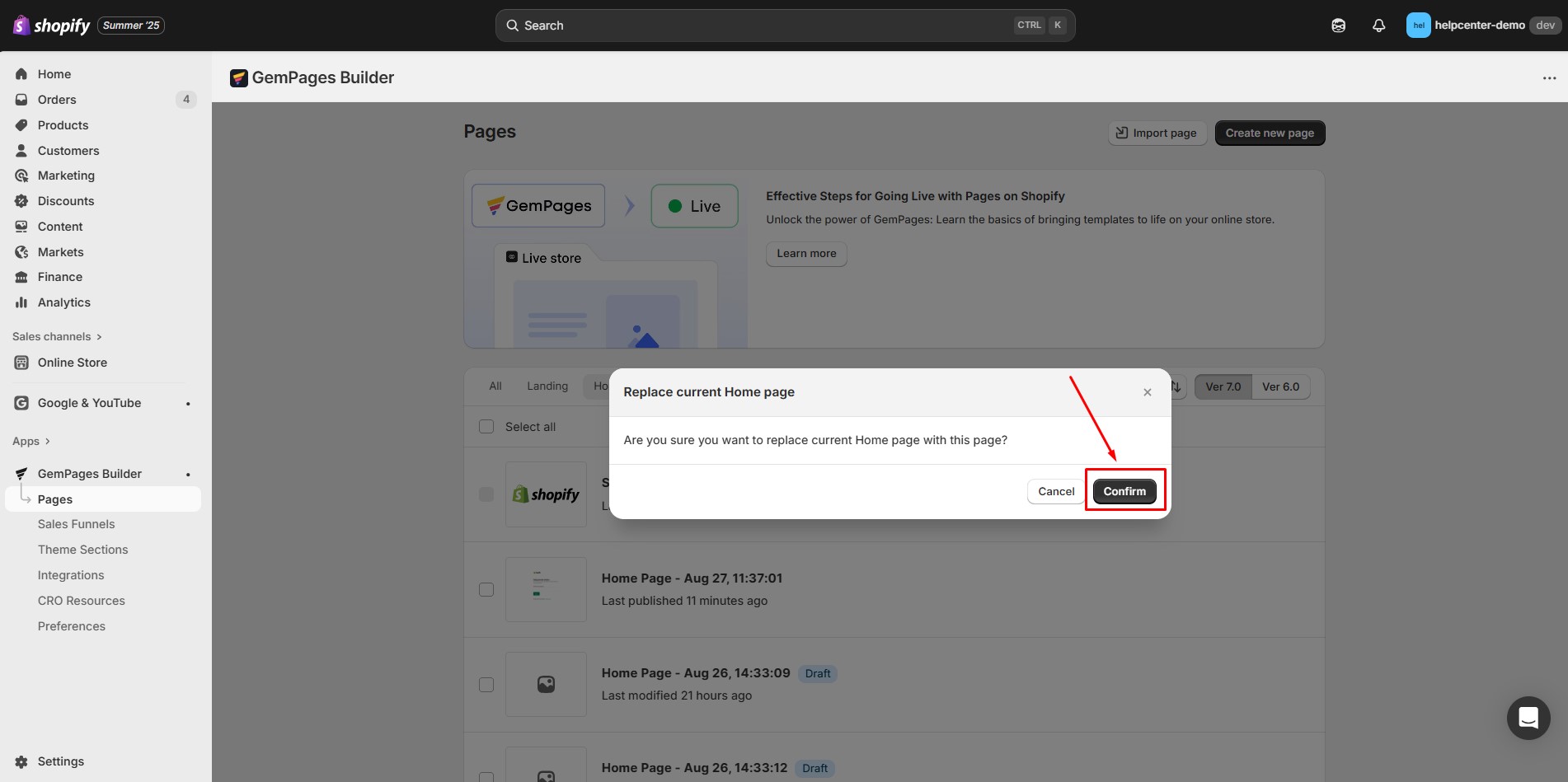 use-gempages-page-homepage-confirm