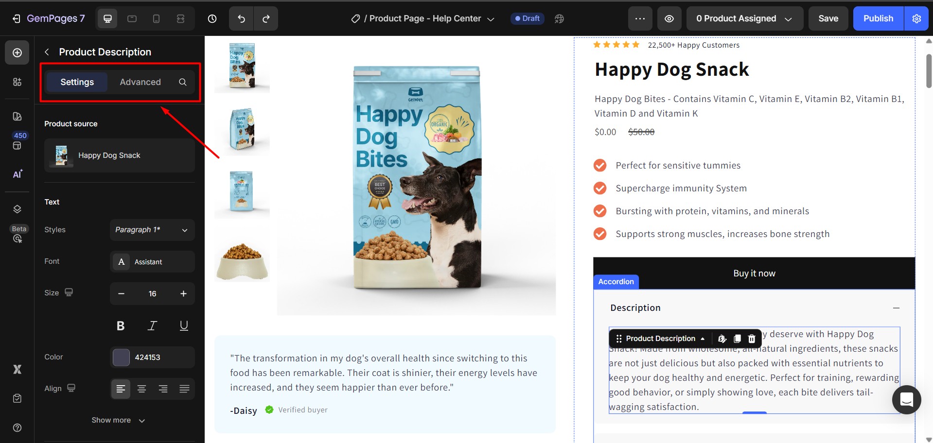 product-description-setting