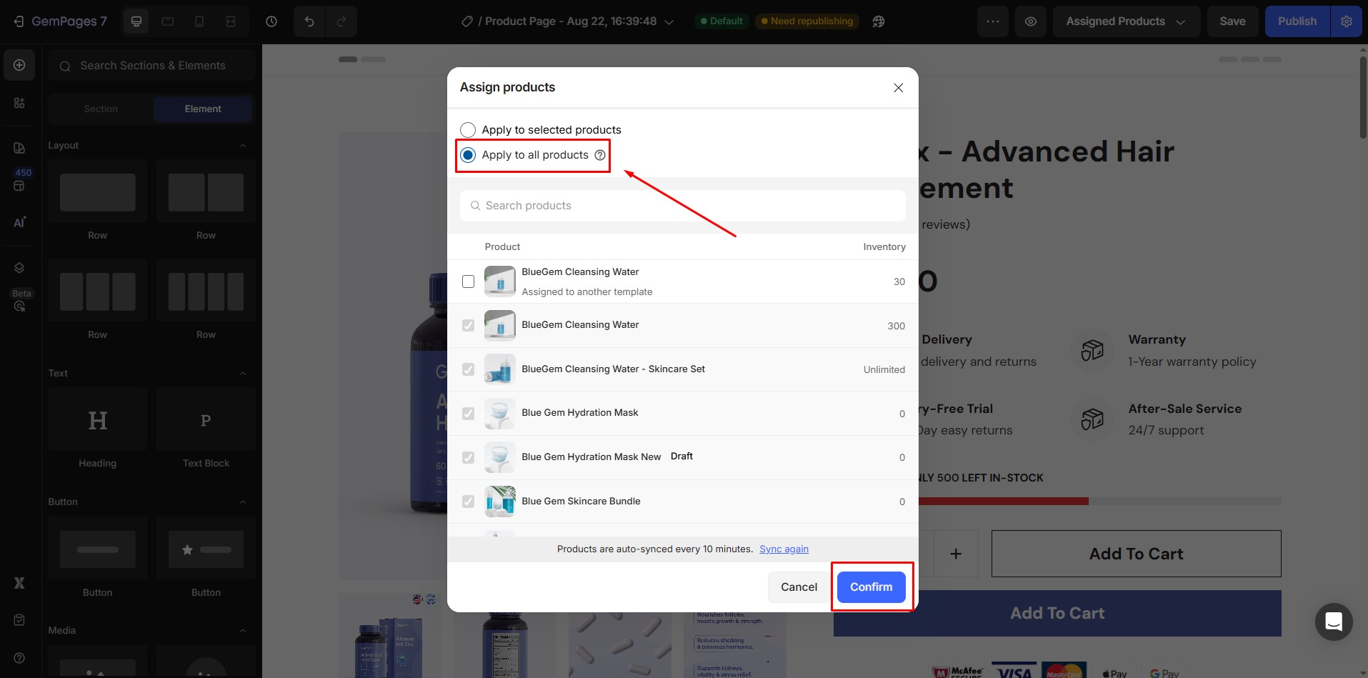 use-a-product-page-all-product-manage-assign-confirm