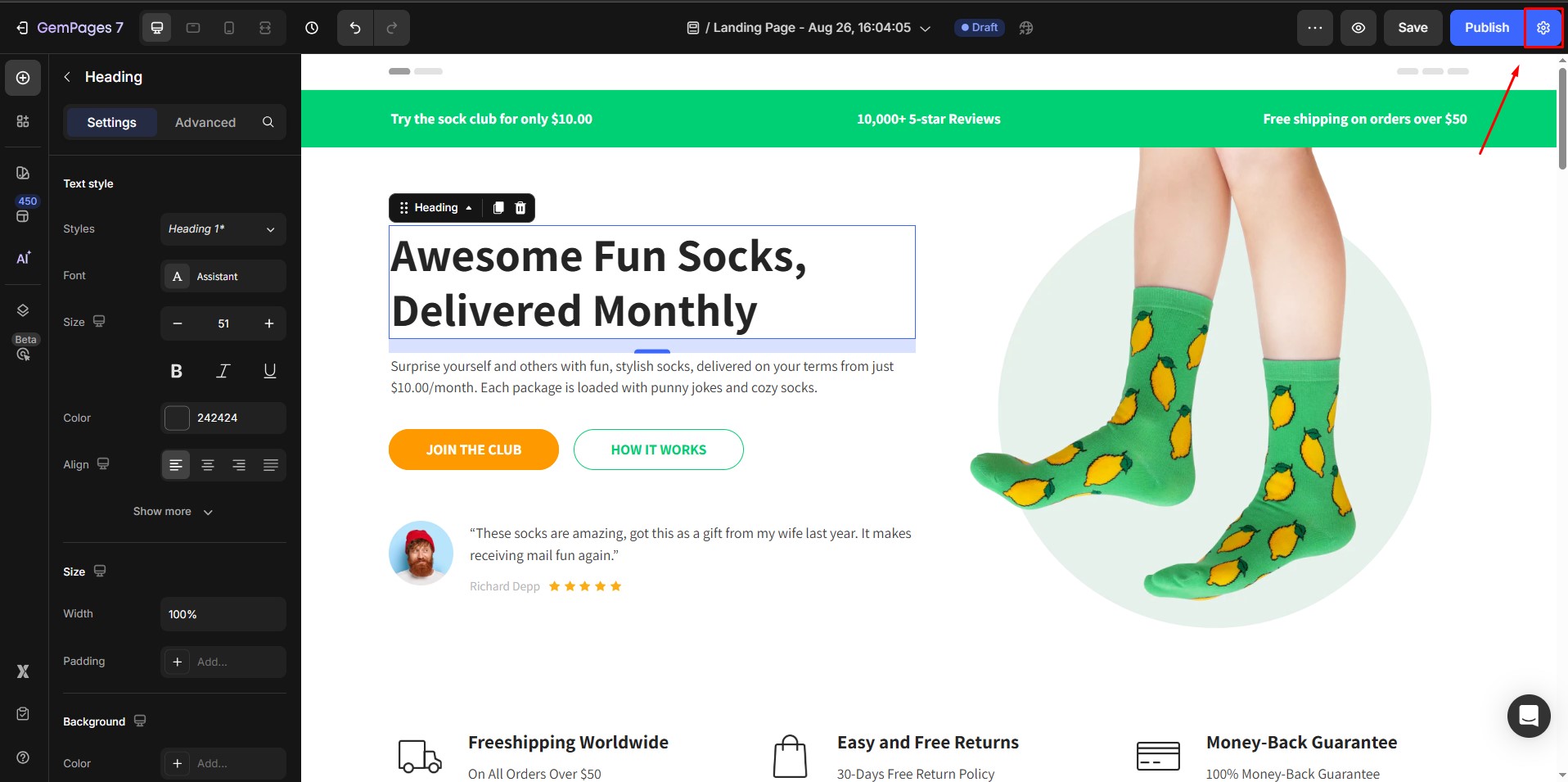 publish-landing-page-publish-setting