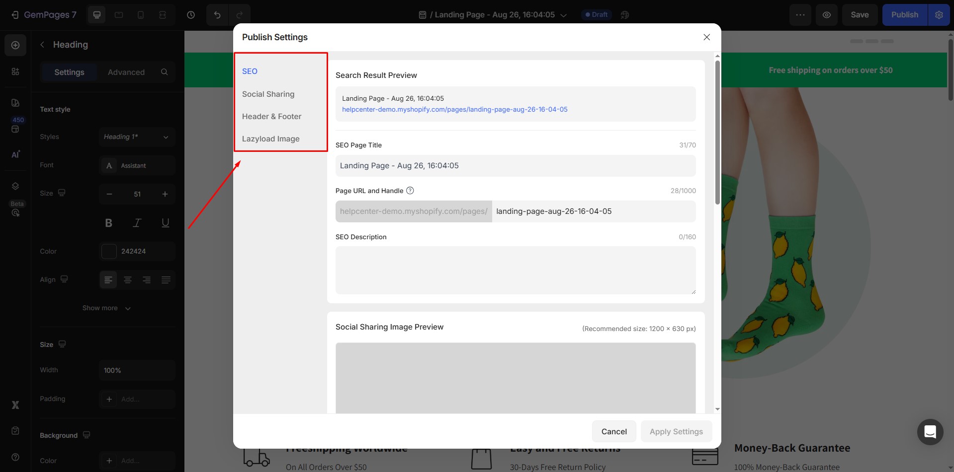 publish-landing-page-publish-setting-2