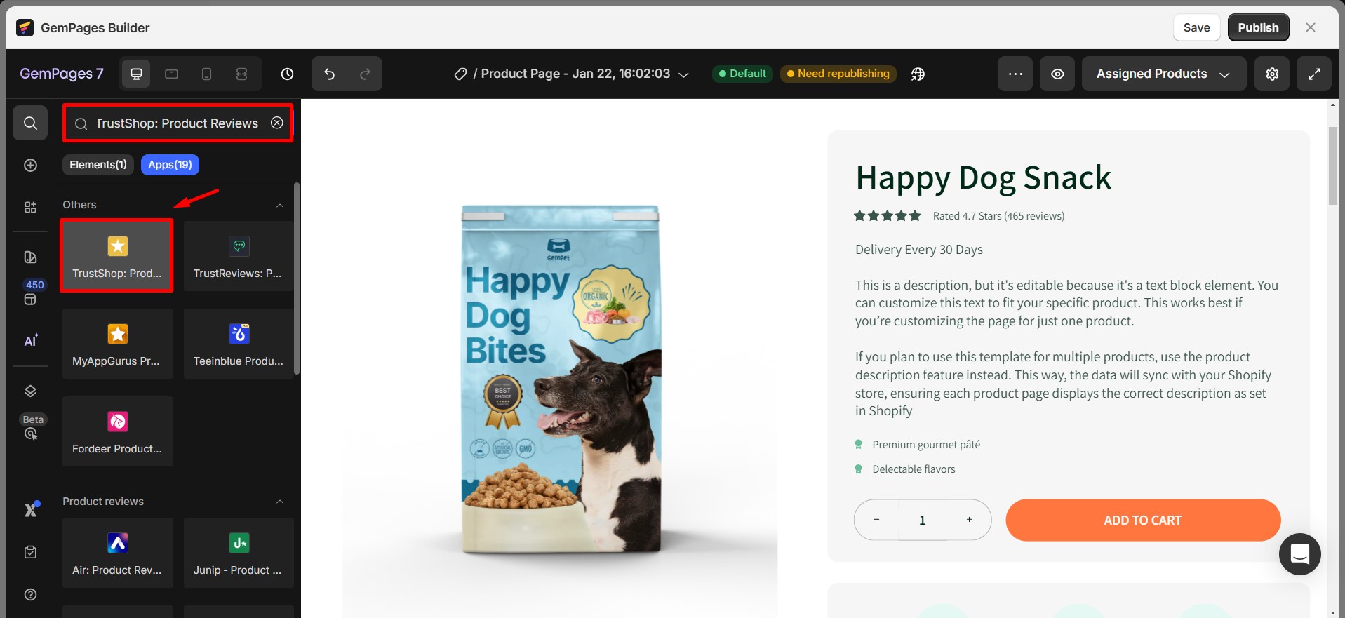 trustshop-add-widget