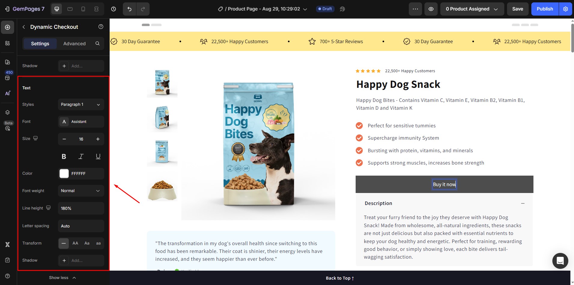 chnage-text-dynamic-checkout-customize-text