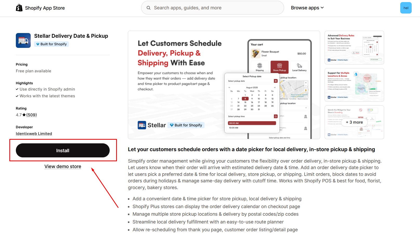 stellar-delivery-date-install