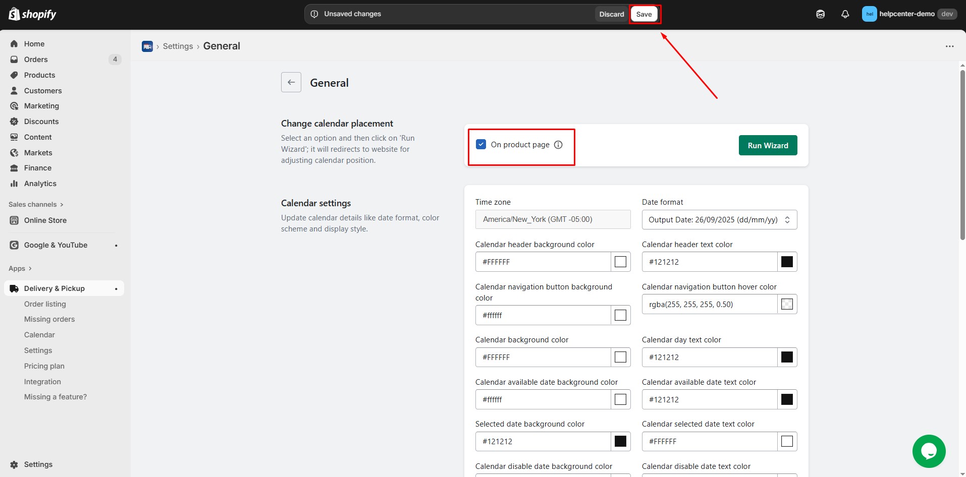 stellar-delivery-date-on-product-page