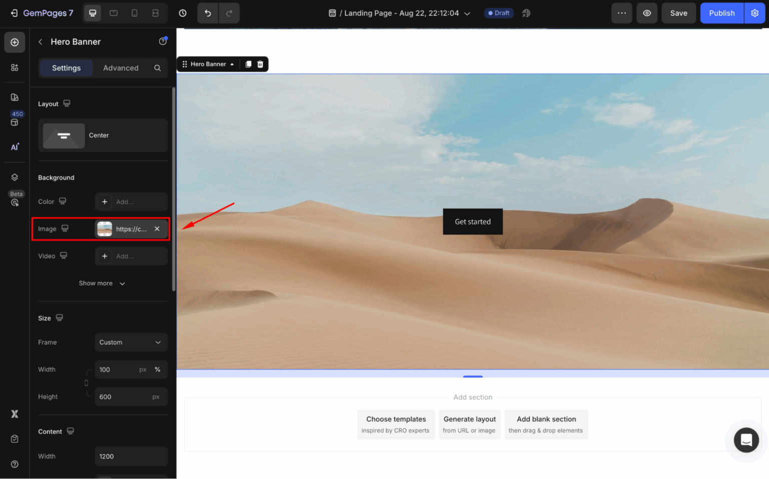 How to place Button over an Image? - Help Center