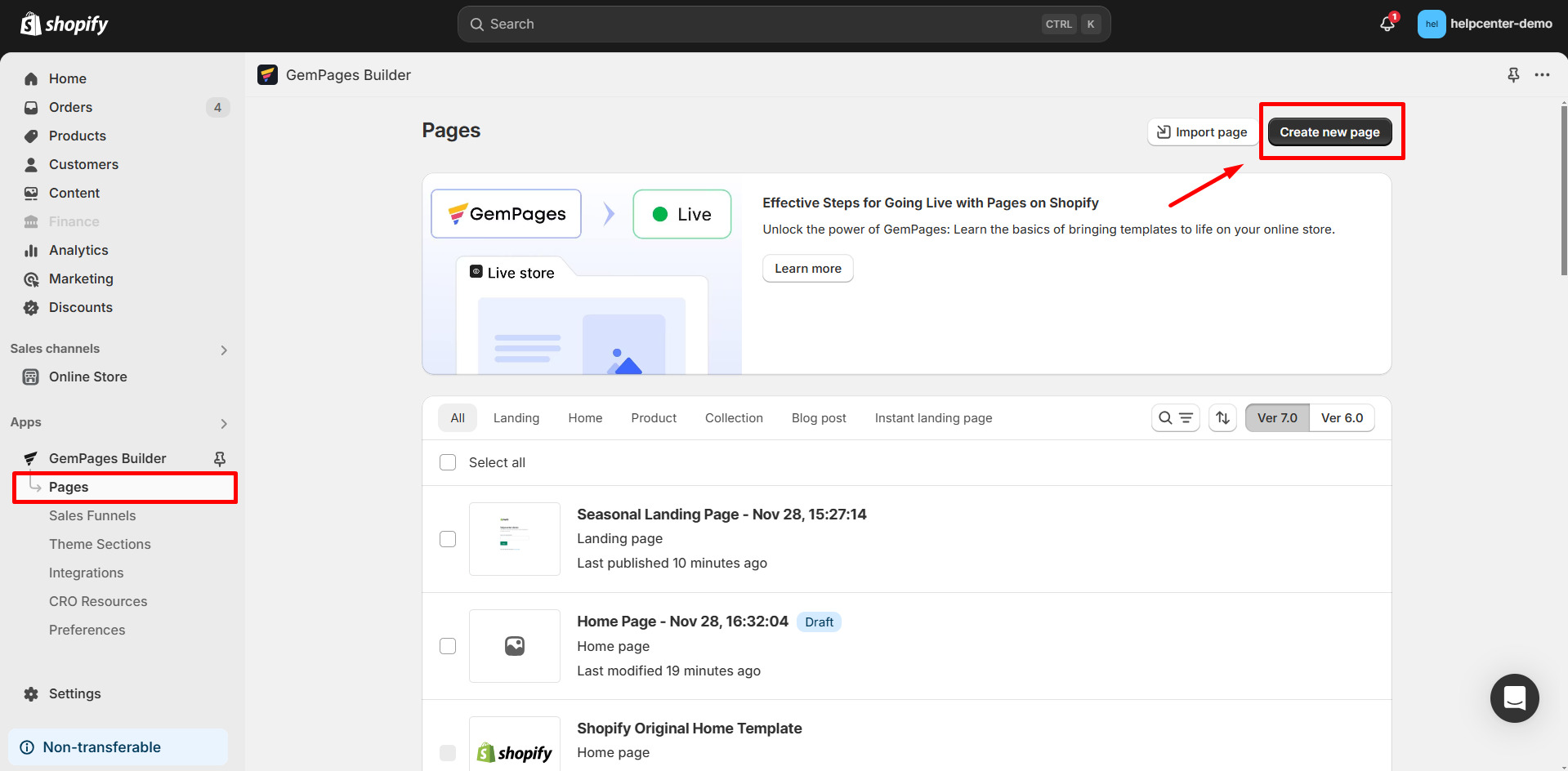 create-shopify one-product-store-5