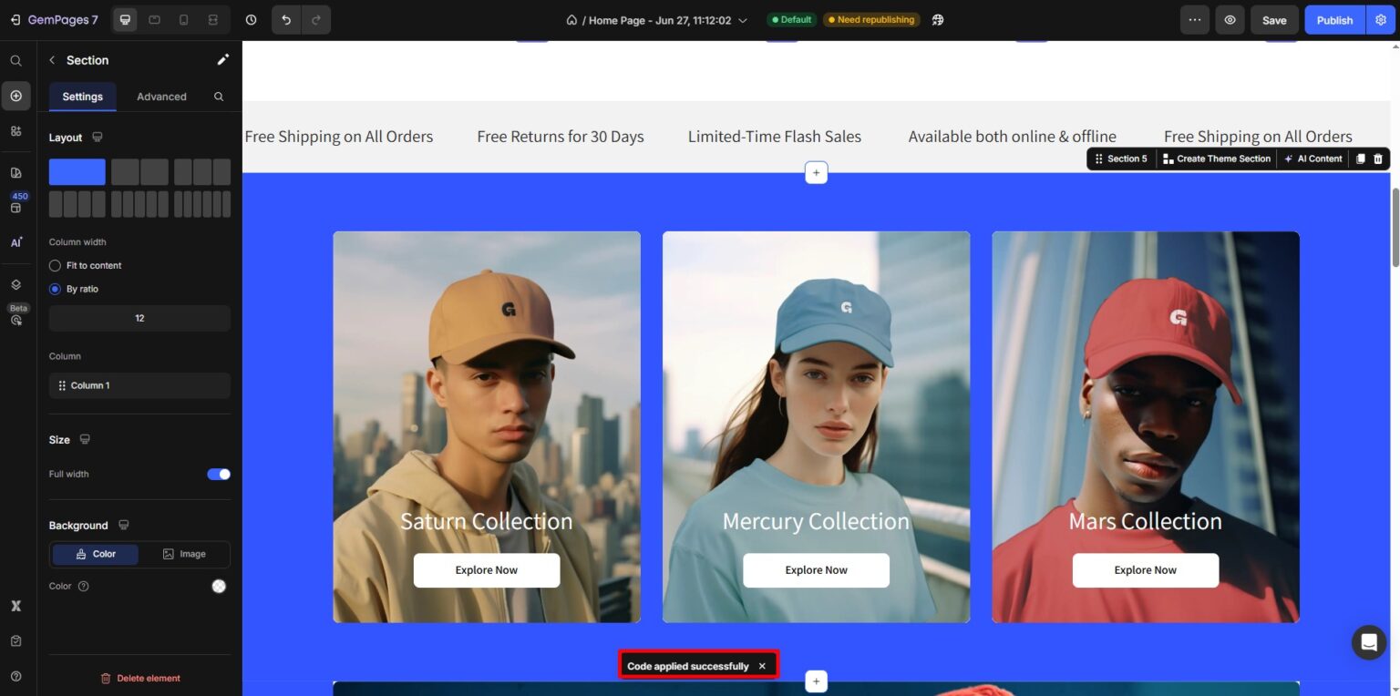 E Commerce Css Color Code How to Use CSS Colors to Style Backgrounds in GemPages
