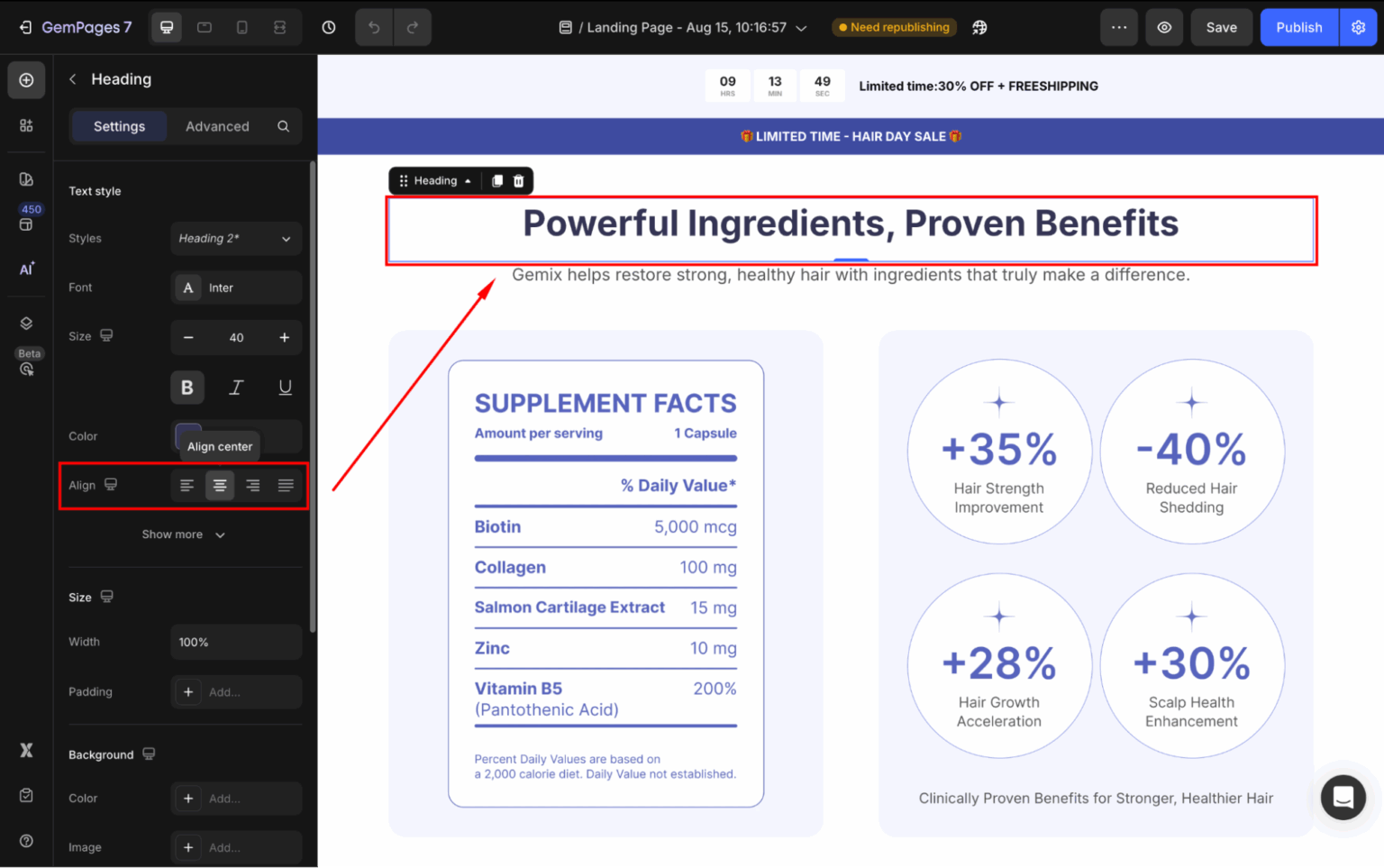 How to Center Text in CSS in Shopify - Help Center