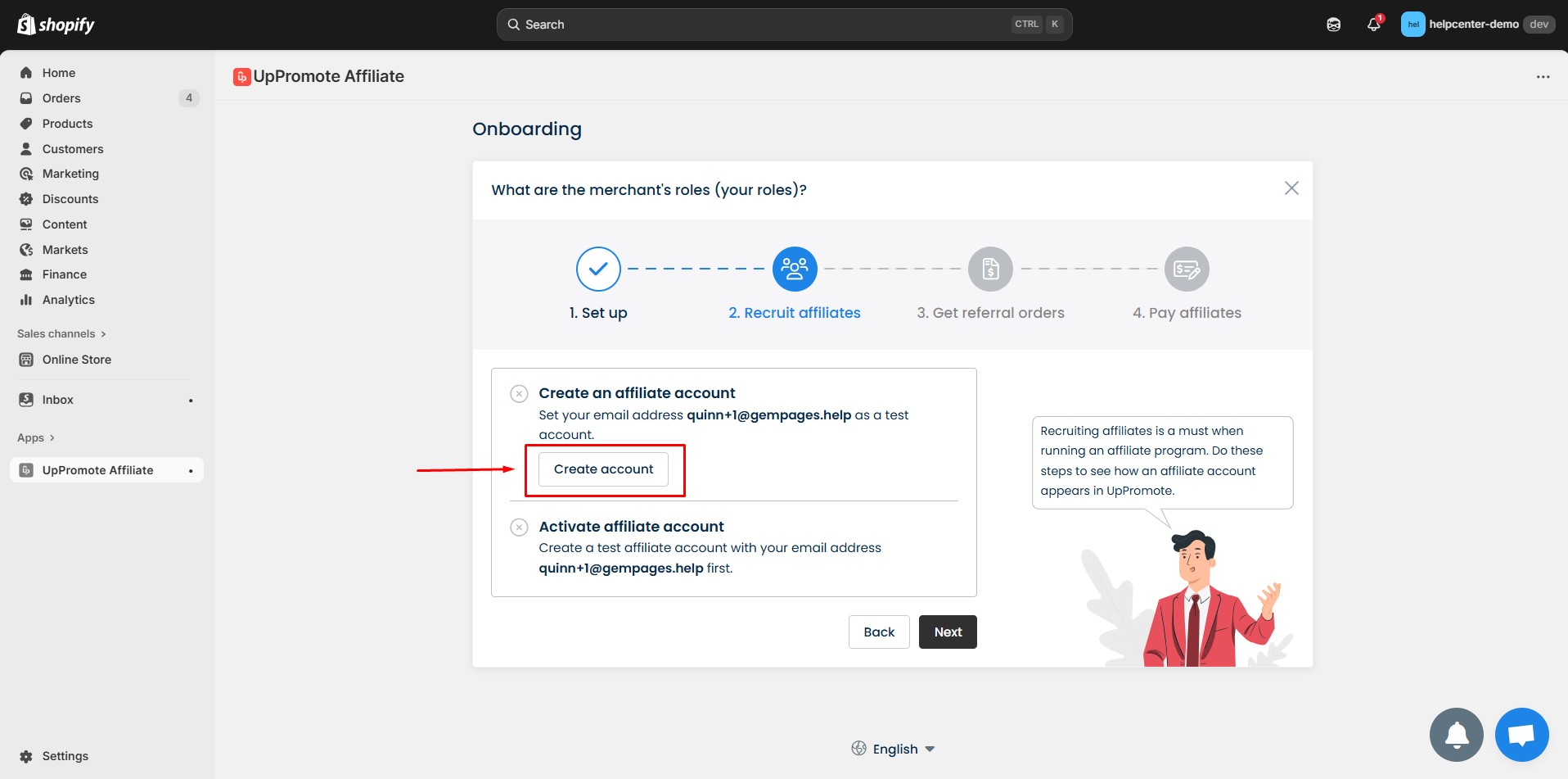 uppromote-create-account