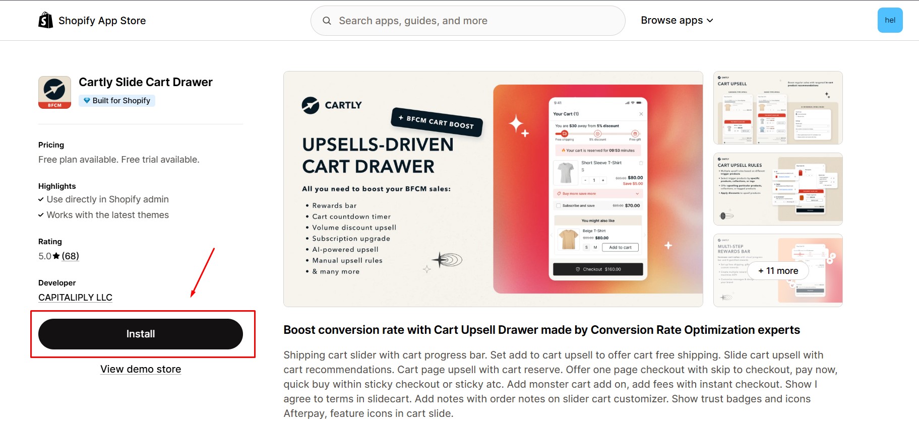 cartly-slide-cart-install
