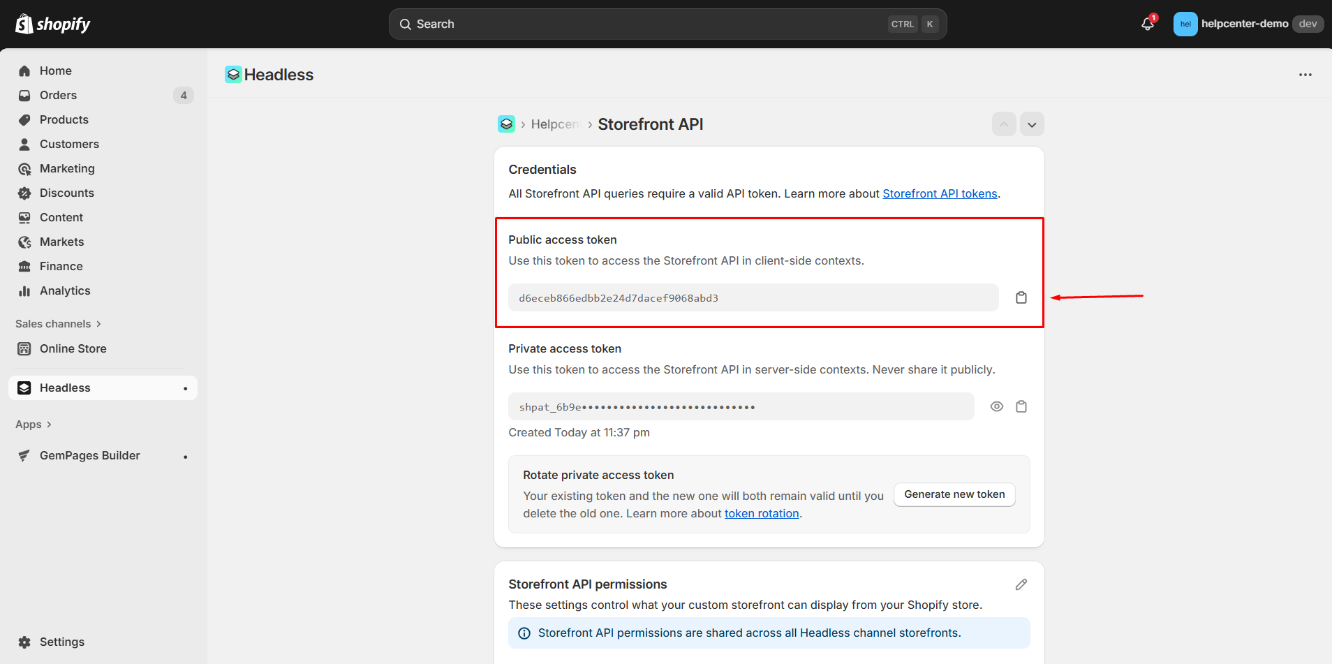 connect-ilp-to-shopify-copy-token